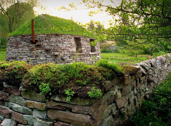 Stone building