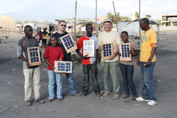 Self-build solar lighting for Africa