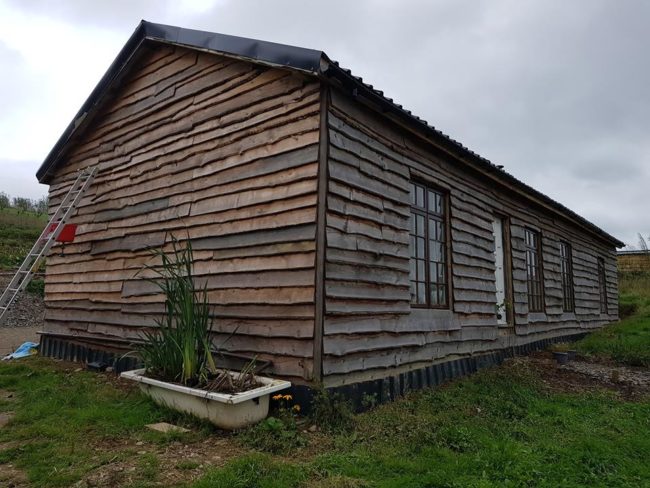 Pauls self-built straw-bale home