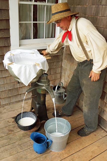 A milk separator from the 1900s 