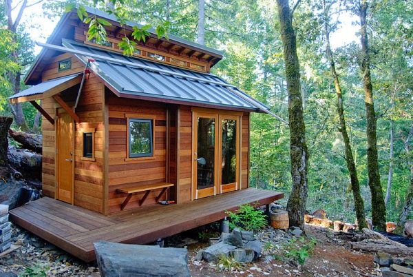 Top tips for tiny home living in a small timber building