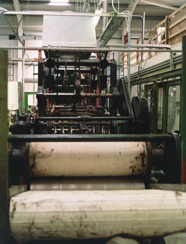 An inside view of a scouring plant in Cornwall