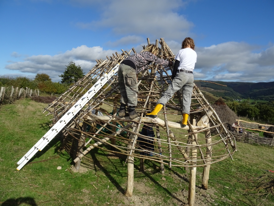 Building a structure at Out of Eden