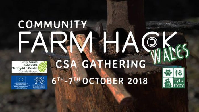 Farm Hack is coming to Wales! Join in 6-7 October at the CSA Gathering