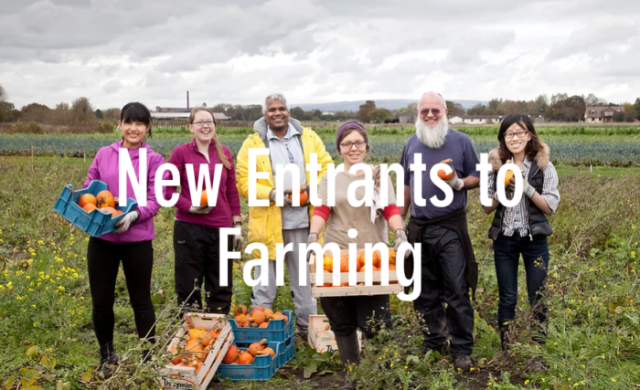 Supporting new entrants to farming