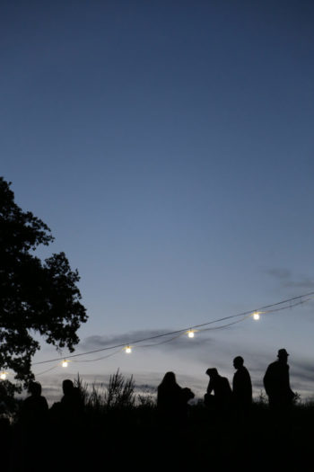 Night sky at the Off Grid Festival