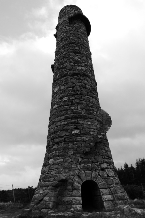 Uses of maps: a lead mine chimney in County Wicklow