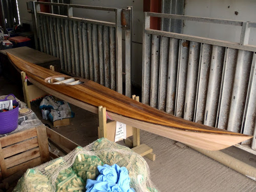 Building your own sea kayak: a sanded hull