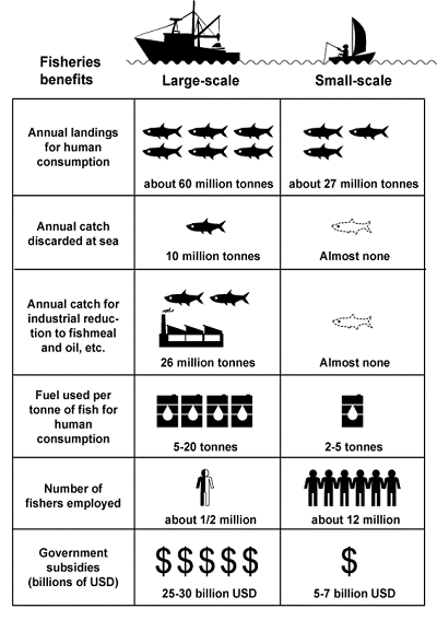 Support small fishing boats over super-trawlers Part 1