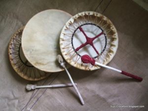 Hide tanning can be used to create materials for drums