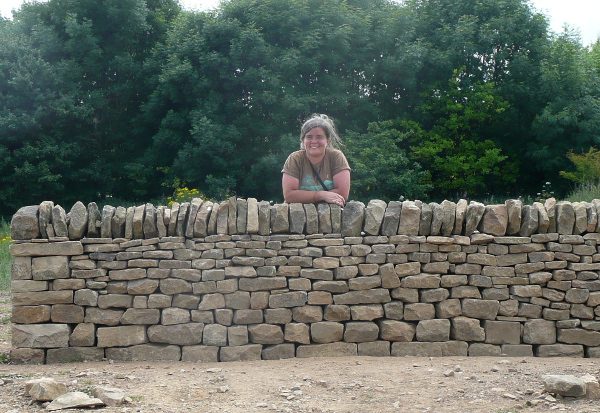 Career change? Interview with Amanda James about becoming a dry stone waller