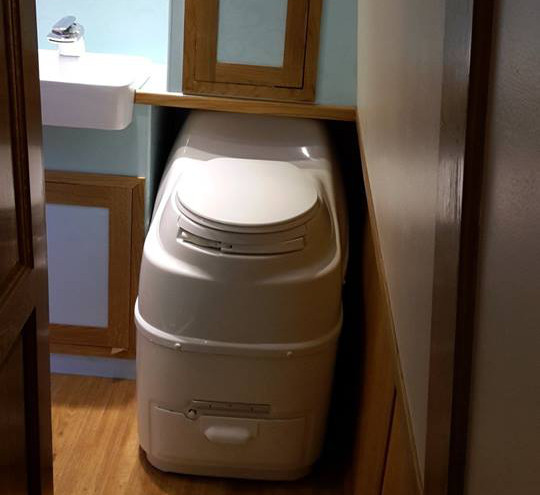 Can I have a compost loo instead of a chemical toilet in a camper van or a narrowboat?