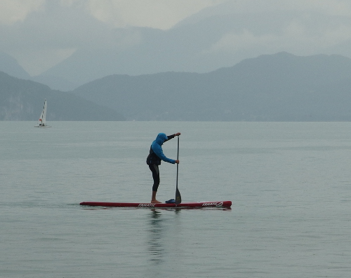 Stand-up paddleboarding