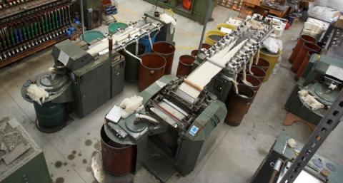 Traditional carding machines