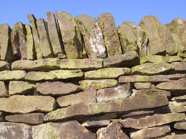 Dry stone walling