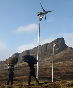 eigg wind turbine