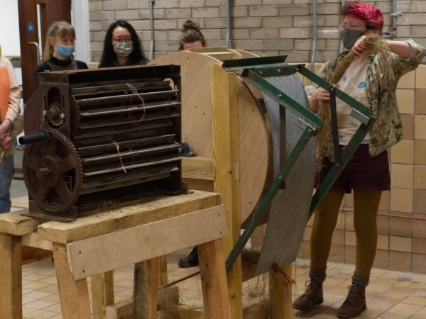 Rebuilding the flax / textile industry as a commons: Fantasy Fibre Mill