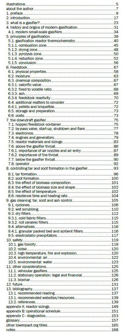 gasification-contents