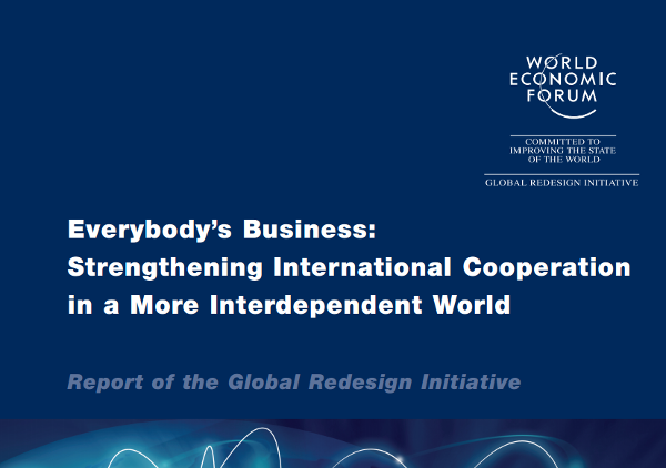 Global Redesign Initiative: how banks and corporations are planning to become global governors