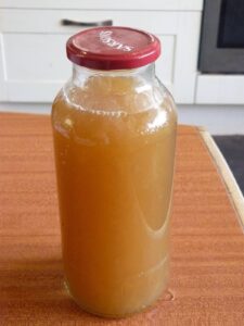 Homemade apple cider vinegar