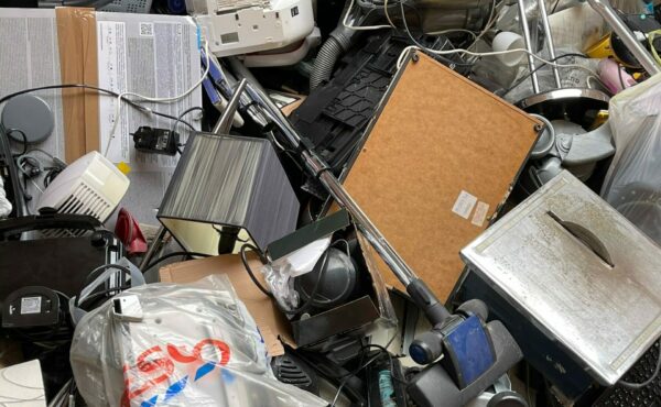 Recycle and reuse vs throwing away electrical waste