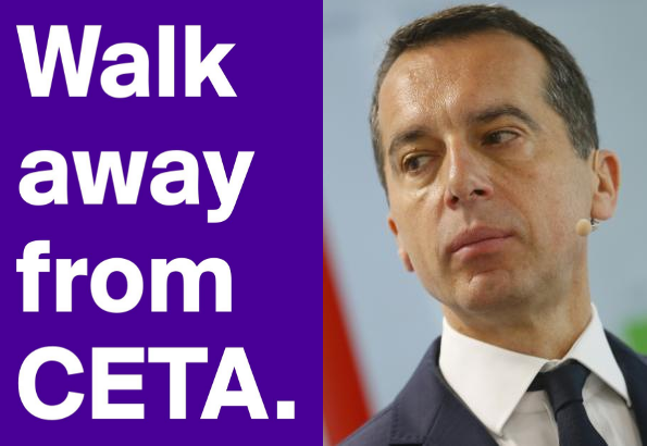 How CETA will allow TTIP (RIP) in through the back door, and how you can help the Austrian Chancellor block it