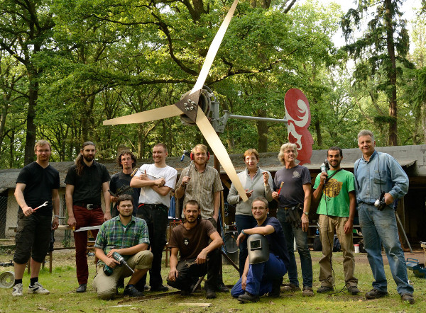 How do you fancy building your own small wind turbine?