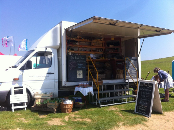Interested in setting up a local food co-op? Mobile shop for sale, with free training thrown in