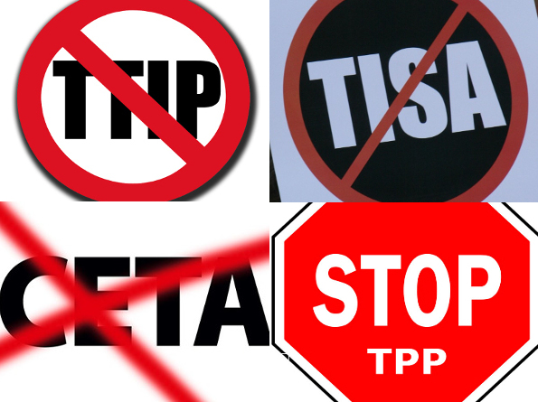 What’s the current situation as regards TTIP, TPP, CETA, TiSA, and what’s the future for trade deals?