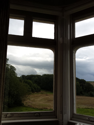 View looking out from the potential future eco-centre