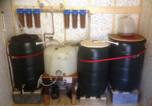 Veg oil conversion filtration system