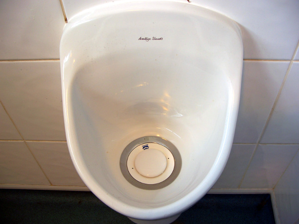  Waterless urinals representative image