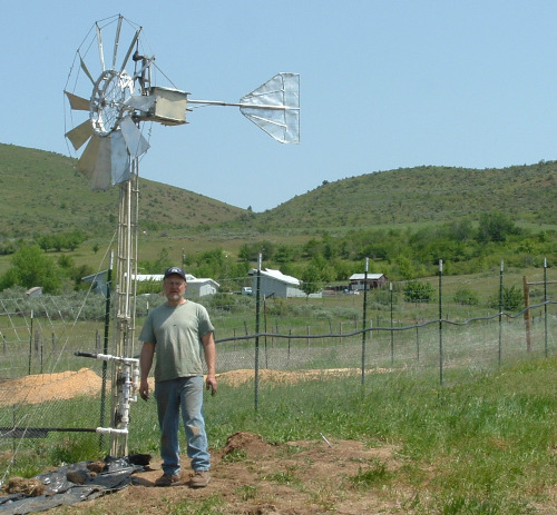 Wind pump shop windmill